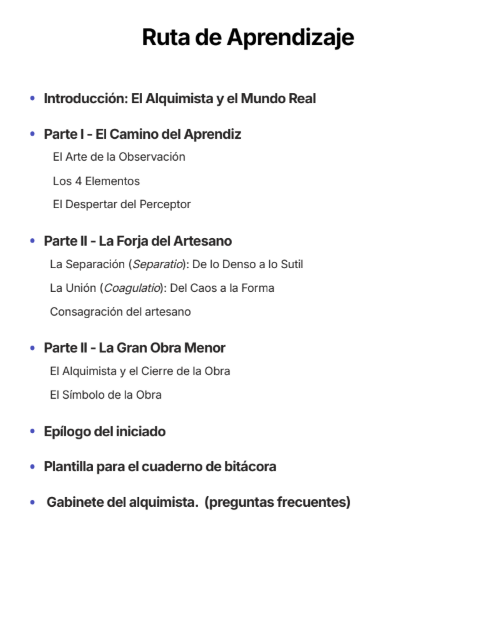 Manual Del Alquimista - Andoni Juan Vazquez Ciamaco